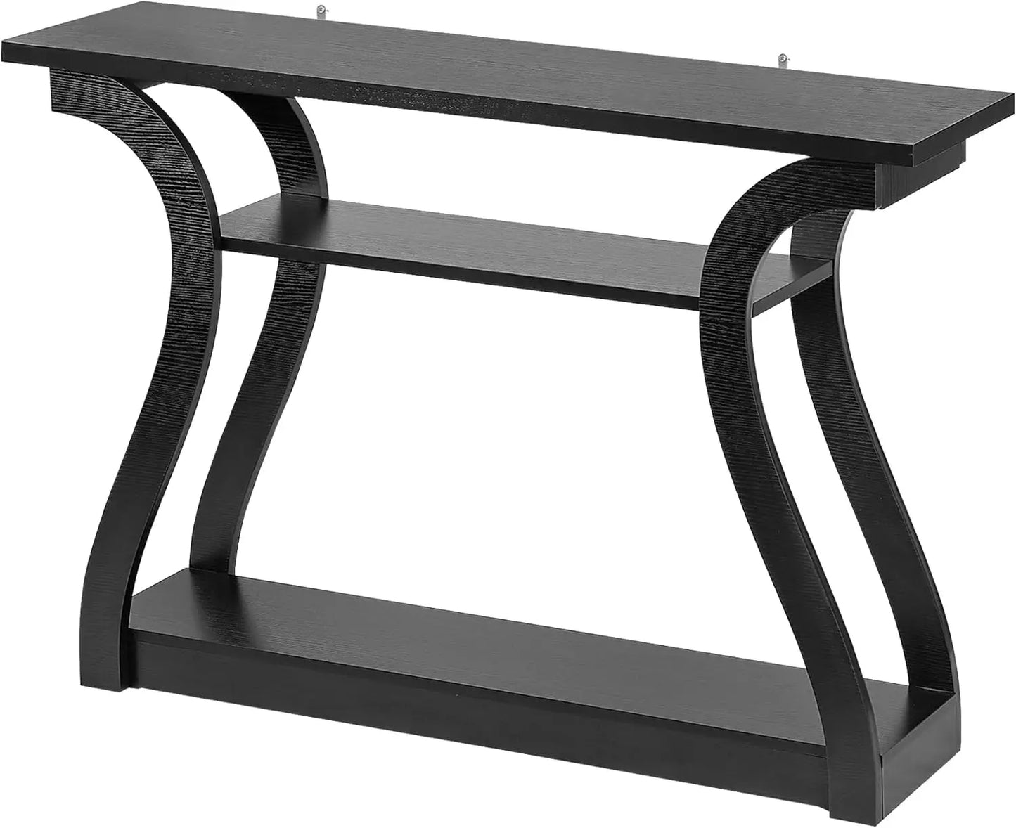 Wood Console Table 3 Tier