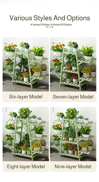 Floor-standing Rack Multi-layer Balcony Flower Rack