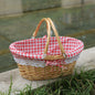 ZK40 Rattan picnic basket,