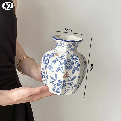 Ceramics Nordic Vase Flower Vase Bedroom Kitchen Tabletop