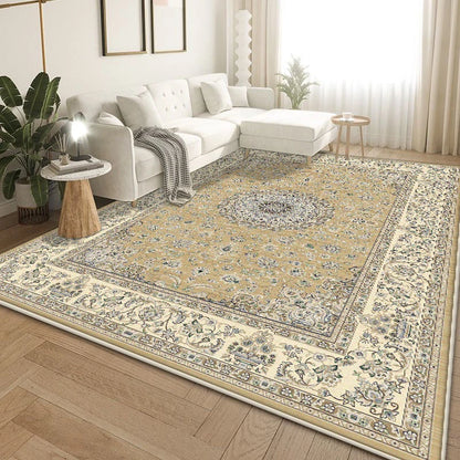 Retro Carpets for Living Room  Persian Design Rugs Large Size Non-slip Rug