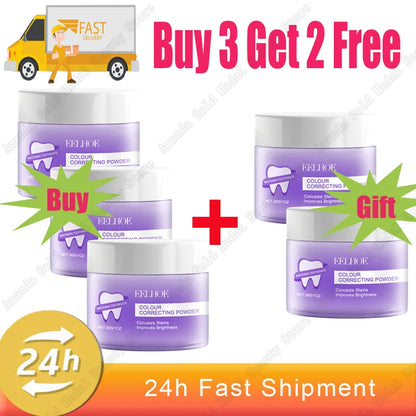 5 Days Teeth Whitening Powder Remove Plaque Stains Dental Care Products