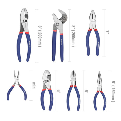 WORKPRO 7-piece  Pliers Set for DIY
