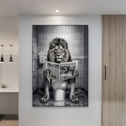 Funny Bathroom   Modern Wall Art