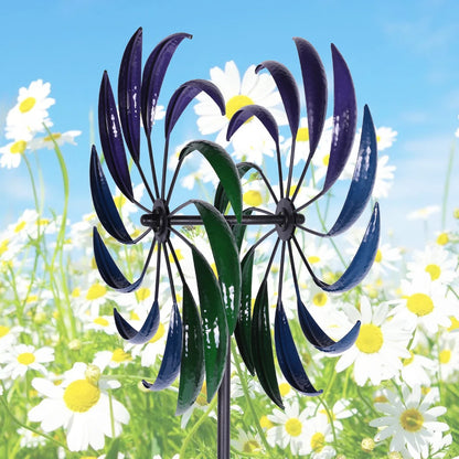 Public Craft Windmill Outdoor Wind Catcher Windmill Ornament for Yard Decoration