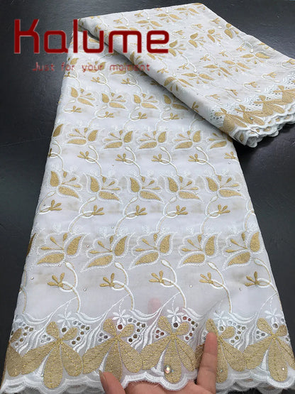 Kalume Lace 2025 African Cotton Lace Fabric