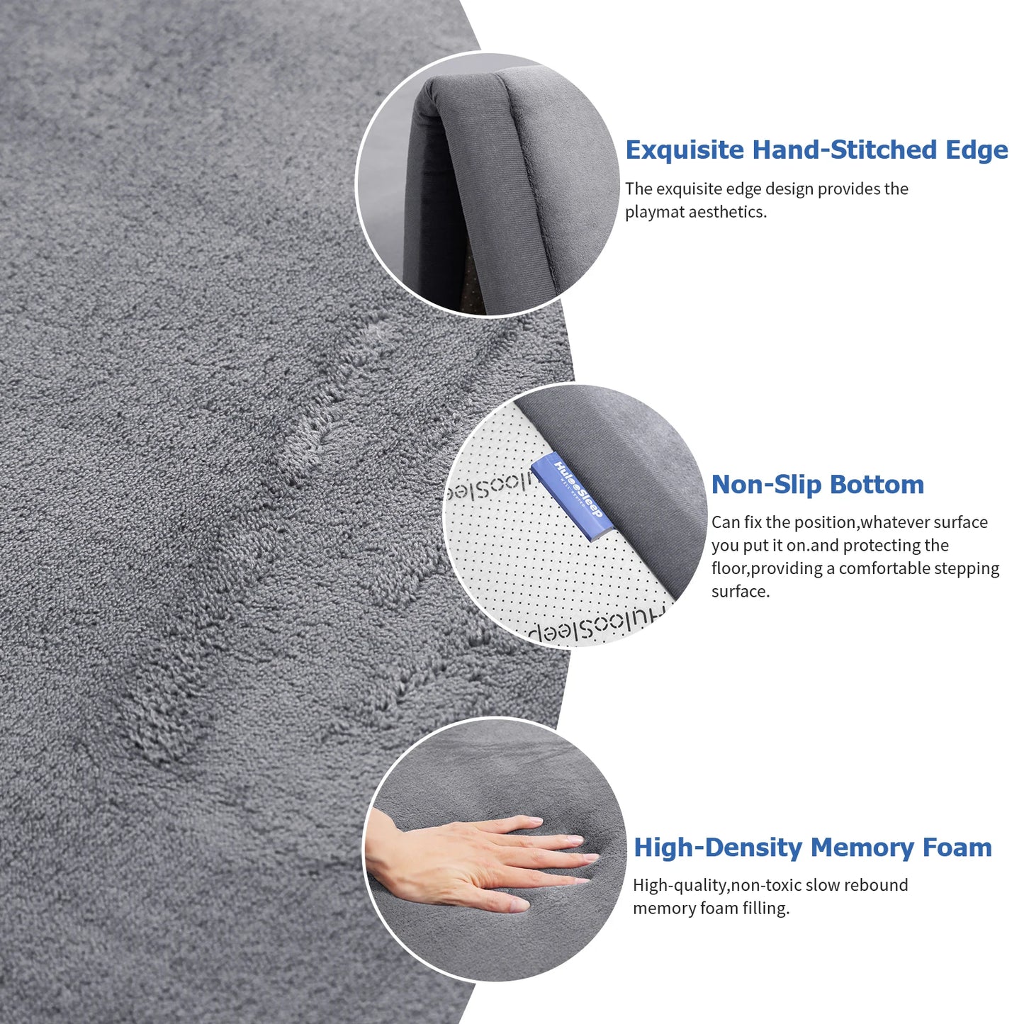 Carpet For Floor 3cm Thick Memory Foam Playpen Mat