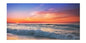 Beach Sunset Wall  Large Landscape Canvas Painting