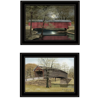 "Bridges Vignette of 2-piece By Billy Jacobs Black Frame