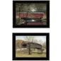 "Bridges Vignette of 2-piece By Billy Jacobs Black Frame