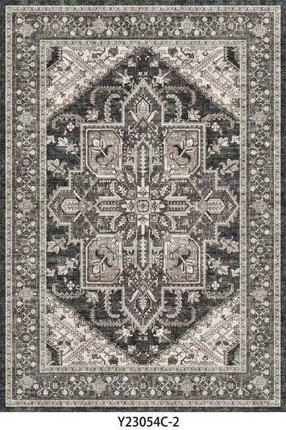Retro  Turkish Persian Rug for Living Room Bedroom