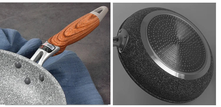 Durable Stone Frying  Pan Non-stick Ceramic