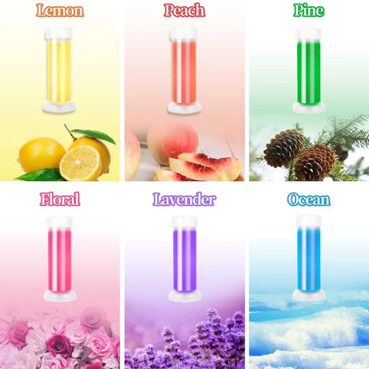 Air Fusion Toilet Cleaning Gel Clean Ocean Fresh Scent 6.43oz 2 Pcs