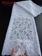 Pure White  Lace Fabric High Quality