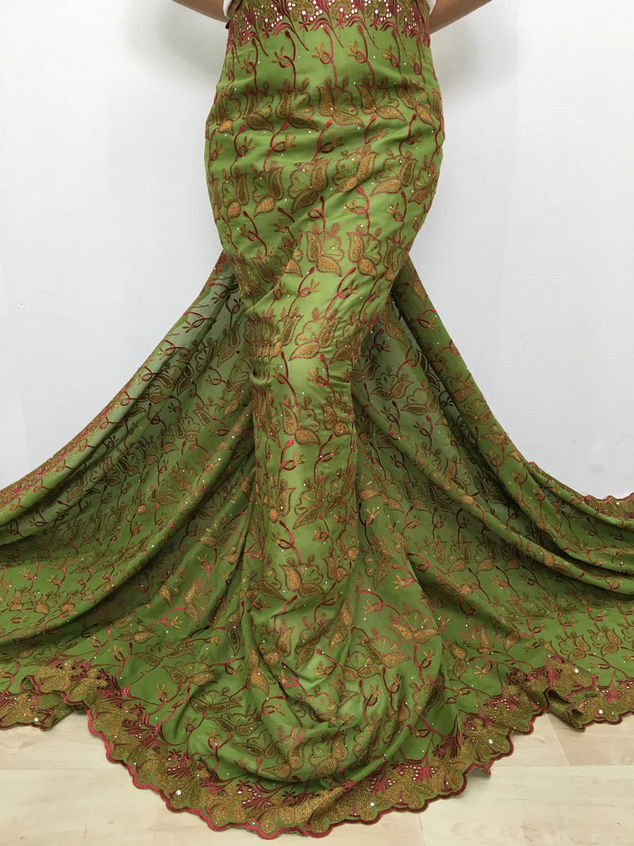 Kalume Lace 2025 African Cotton Lace Fabric