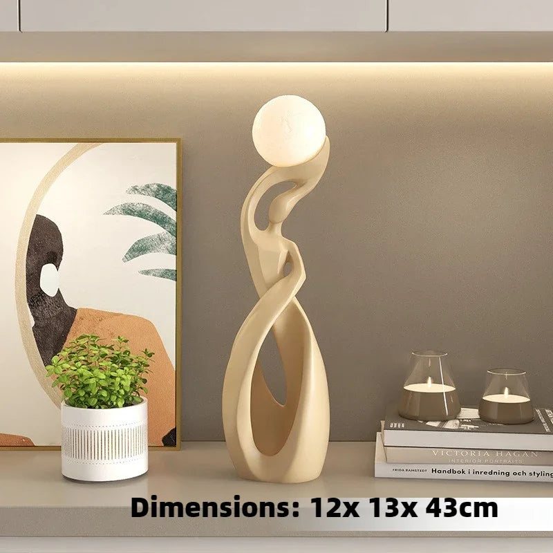 Home Decoration Art Light  Sculpture LED Floor Lamp