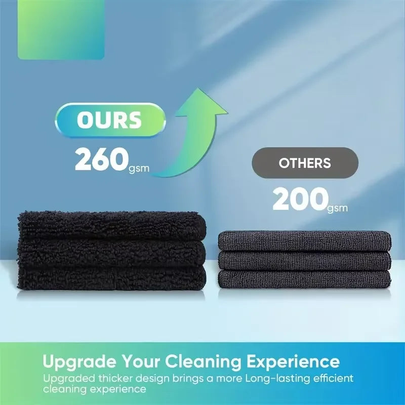 20/10/5/3pcs Microfiber Cleaning Cloth