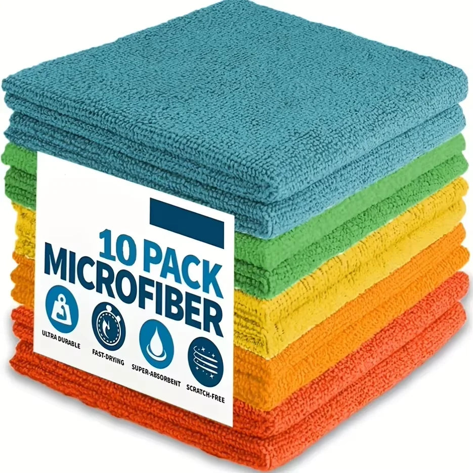 20/10/5/3pcs Microfiber Cleaning Cloth
