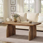 Rectangle Coffee Table,, Farmhouse Accent Center Low Cocktail