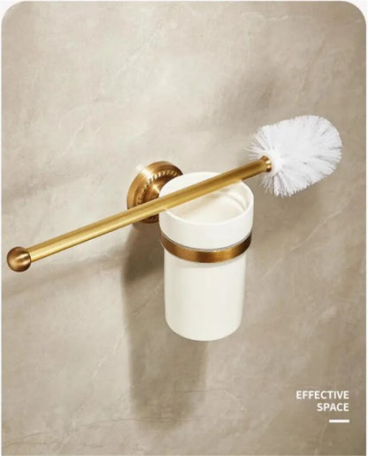 Bathroom Accessories Brass Antique Towel Rack,Paper holder Toilet Brush Holder,Towel Hanger Bath Hardware