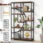 Tribesigns Bookshelf Industrial 5 Tier Etagere Bookcase,