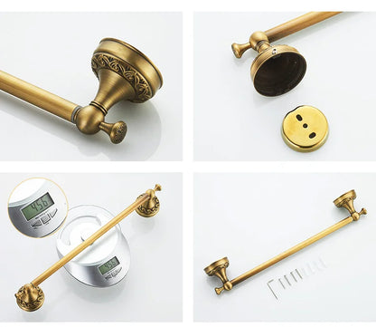 Antique Bronze Bathroom Hardware Set