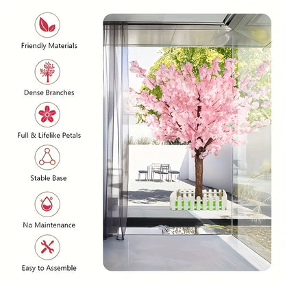 Artificial Cherry Trees Natural Cherry Blossom Pink Tree Outdoor