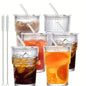 6 pieces, 13.5oz/400ml, ribbed glassware