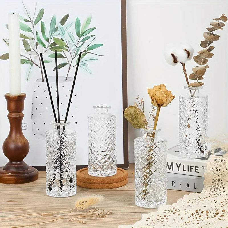 Glass Bud Vases Set Of 12