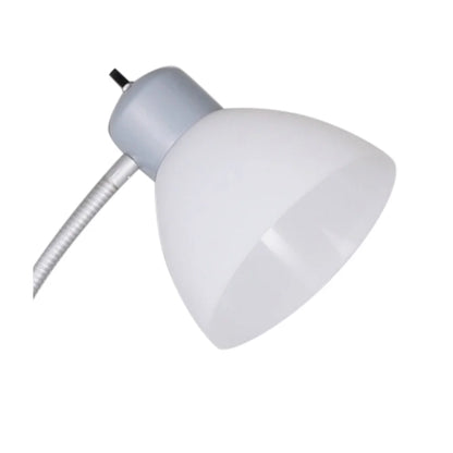 72 Inch Modern Floor Lamp with Adjustable Reading Light 3 Way Rotary Switch Plastic Shades Living Room Bedroom Office