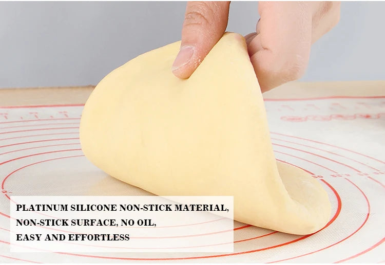 UNTIOR 1PCS Silicone Baking Mat Kneading Pad Dough Mat