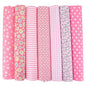 7PCS 50 x 50cm Squares Cotton Craft Fabric