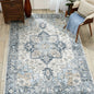 Area Rugs for Living Room, Machine Washable Non Slip Vintage Retro Rugs,