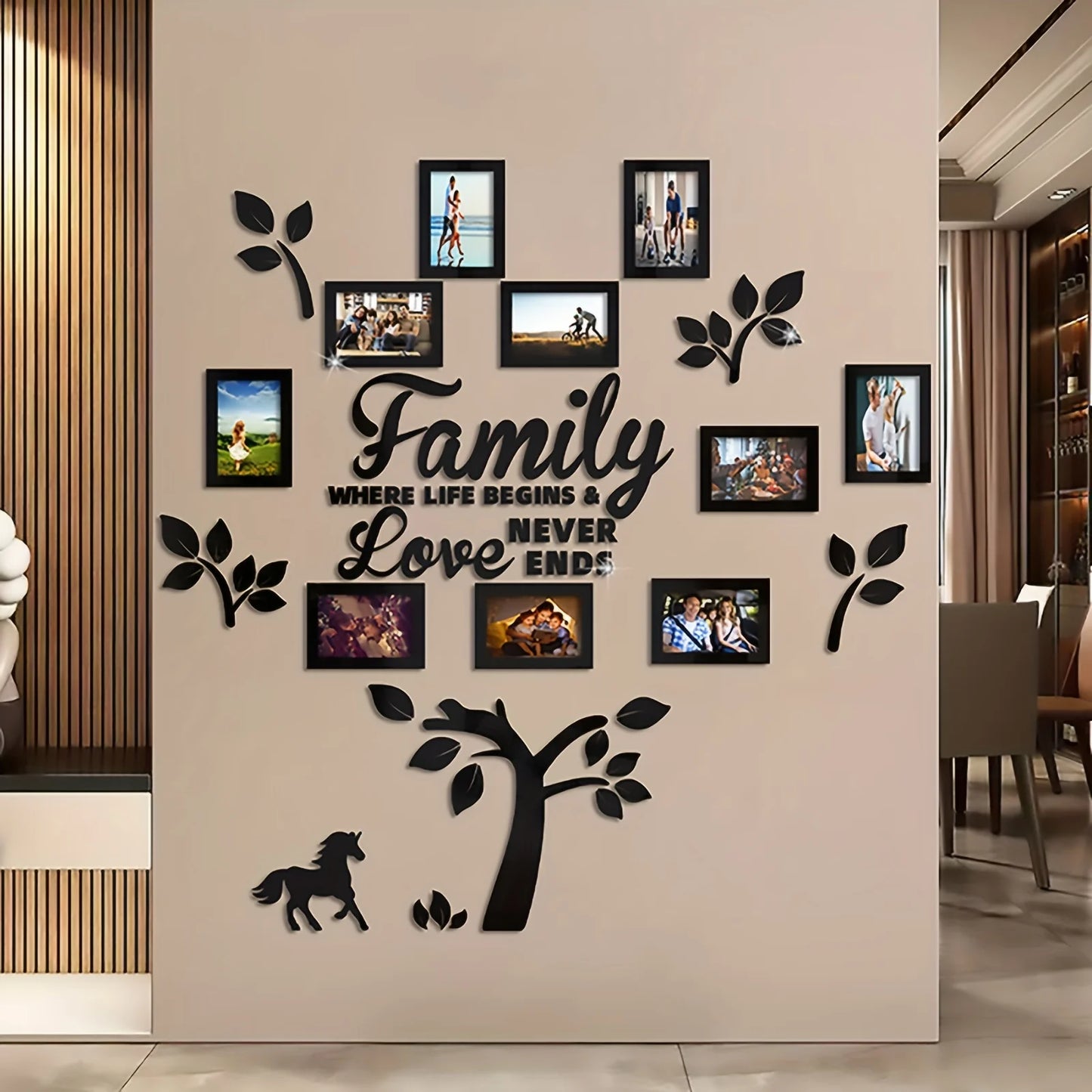 3D Acrylic Photo Frame Wall Decorations