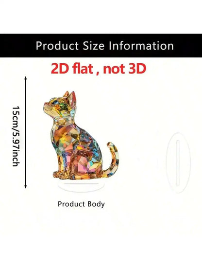 Elegant exotic cat table decoration sculptures,, classic decorations。