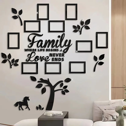 3D Acrylic Photo Frame Wall Decorations