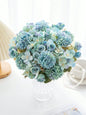 1 Bouquet Artificial Roses w/ Silk Balls Home Decor & Holiday