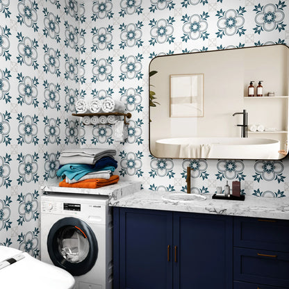 12 in. x 12 in. x 11 MIL 30-Pack Kitchen Backsplash Floor and Wall Tile