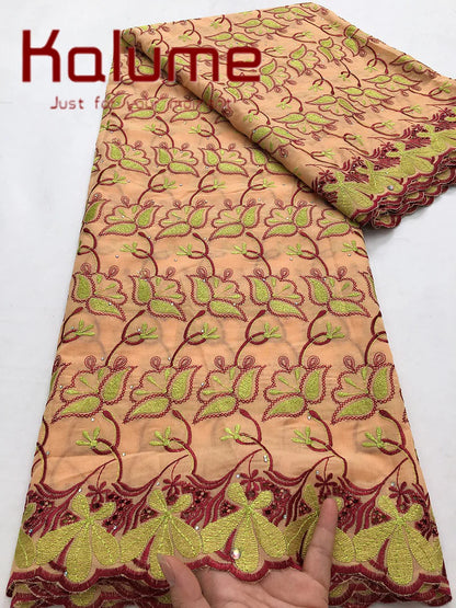 Kalume Lace 2025 African Cotton Lace Fabric