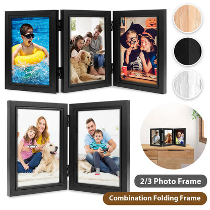 Double/Triple   Foldable Hinged Picture Frame