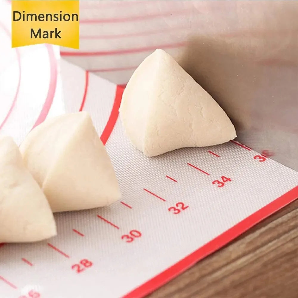UNTIOR 1PCS Silicone Baking Mat Kneading Pad Dough Mat