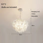 Exquisite Leaves Dimmable LED Ceiling Lights White Remote Control