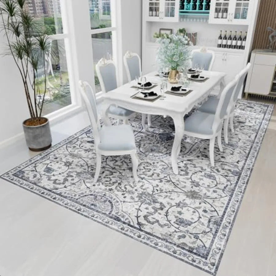 5' x 7' Waterproof Area Rug for Living Room