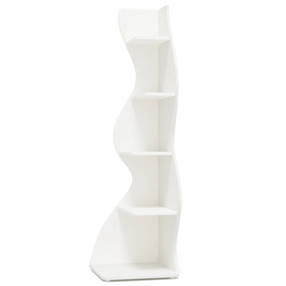 Tribesigns Corner Shelf, Modern 5-Tier Wall