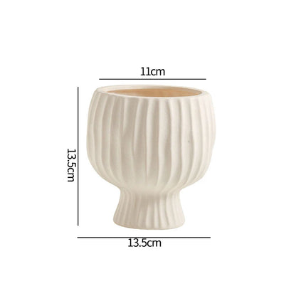 Ceramics Nordic Vase Flower Vase Bedroom Kitchen Tabletop