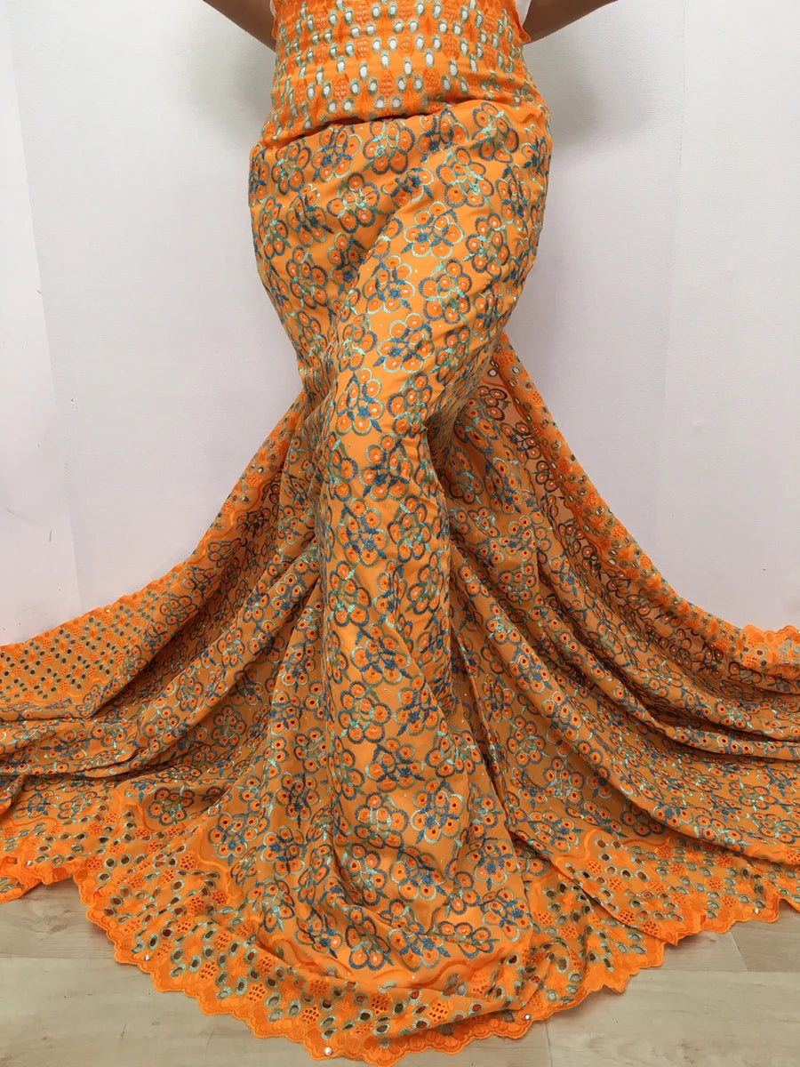 Kalume Lace 2025 African Cotton Lace Fabric