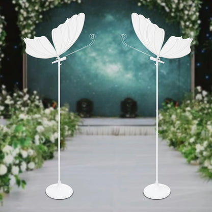 2PCS Wedding Butterfly Floor Lamp LED