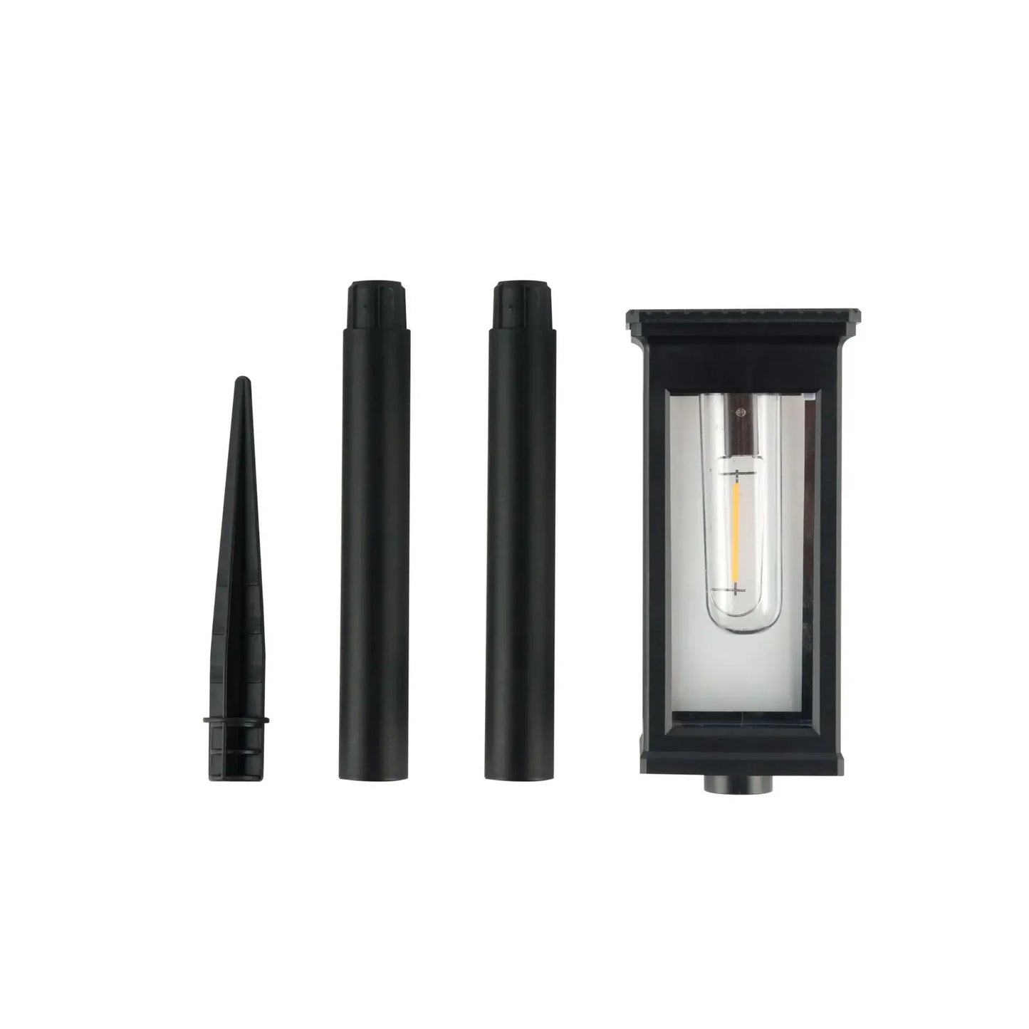 Waterproof LED Solar Lights for Garden Yard Driveway -  Outdoor Landscape Lighting Auto On/Off