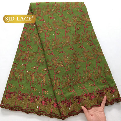 LACE African Nigerian Cotton Lace Fabrics