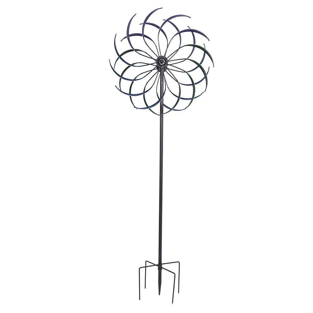 Public Craft Windmill Outdoor Wind Catcher Windmill Ornament for Yard Decoration